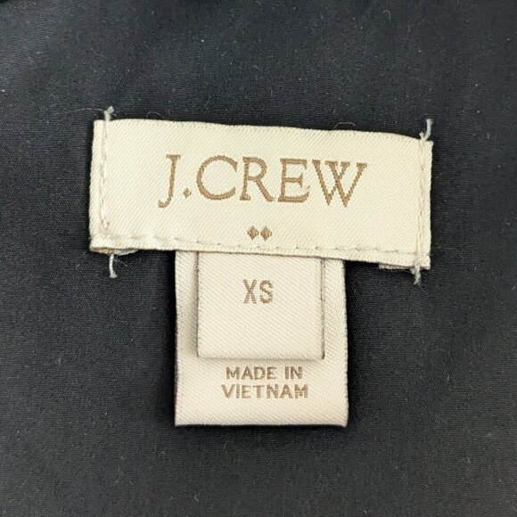 J. Crew Vest Women's XS Gray Excursion Quilted Puffer in Herringbone Full-Zip - Picture 3 of 16